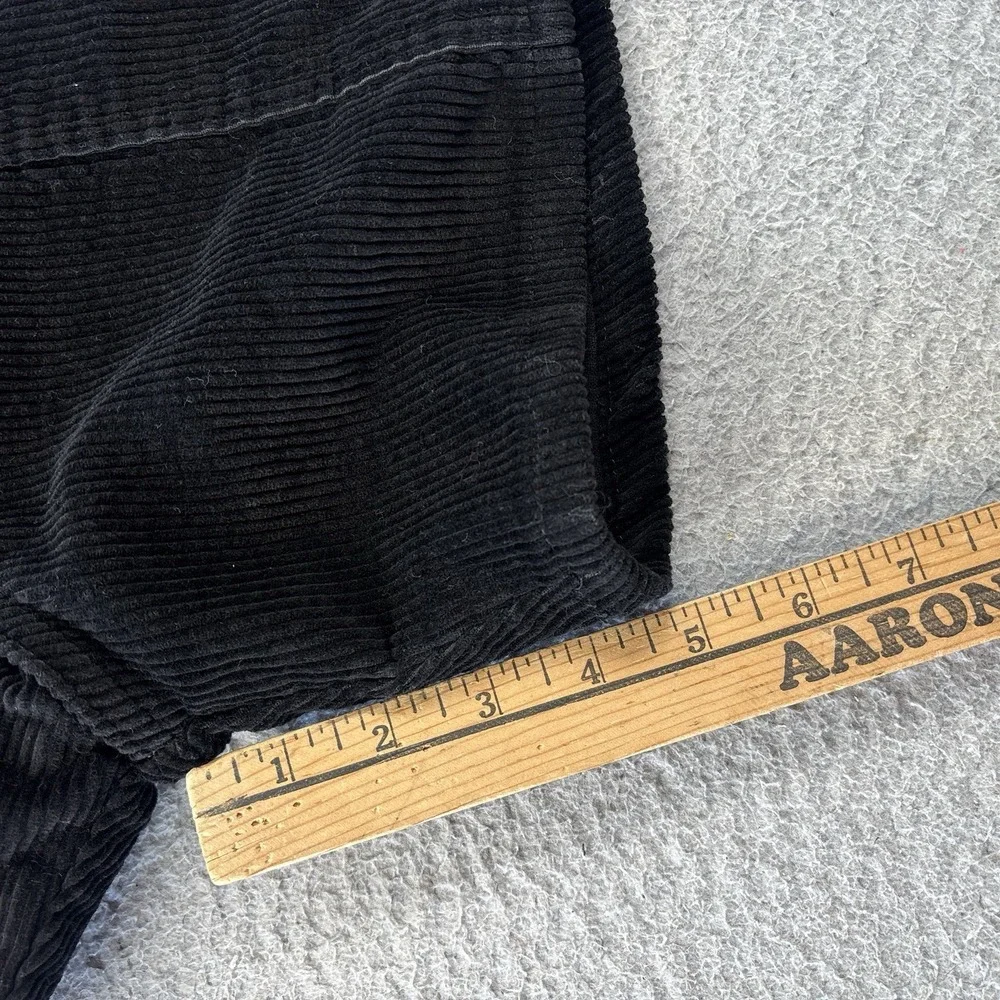 Vintage Ocean Pacific Longriders Corduroy Shorts Mens 38 Black  Made in USA FLAW
